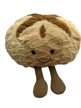 Jellycat Sourdough Loaf Amusable Plush Soldout Viral - Beige/Brown Brand New
